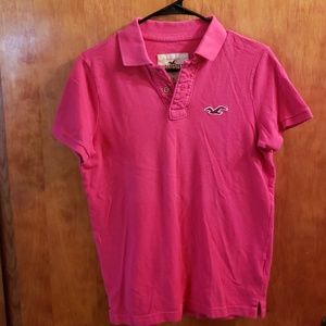 Pink Hollister Top